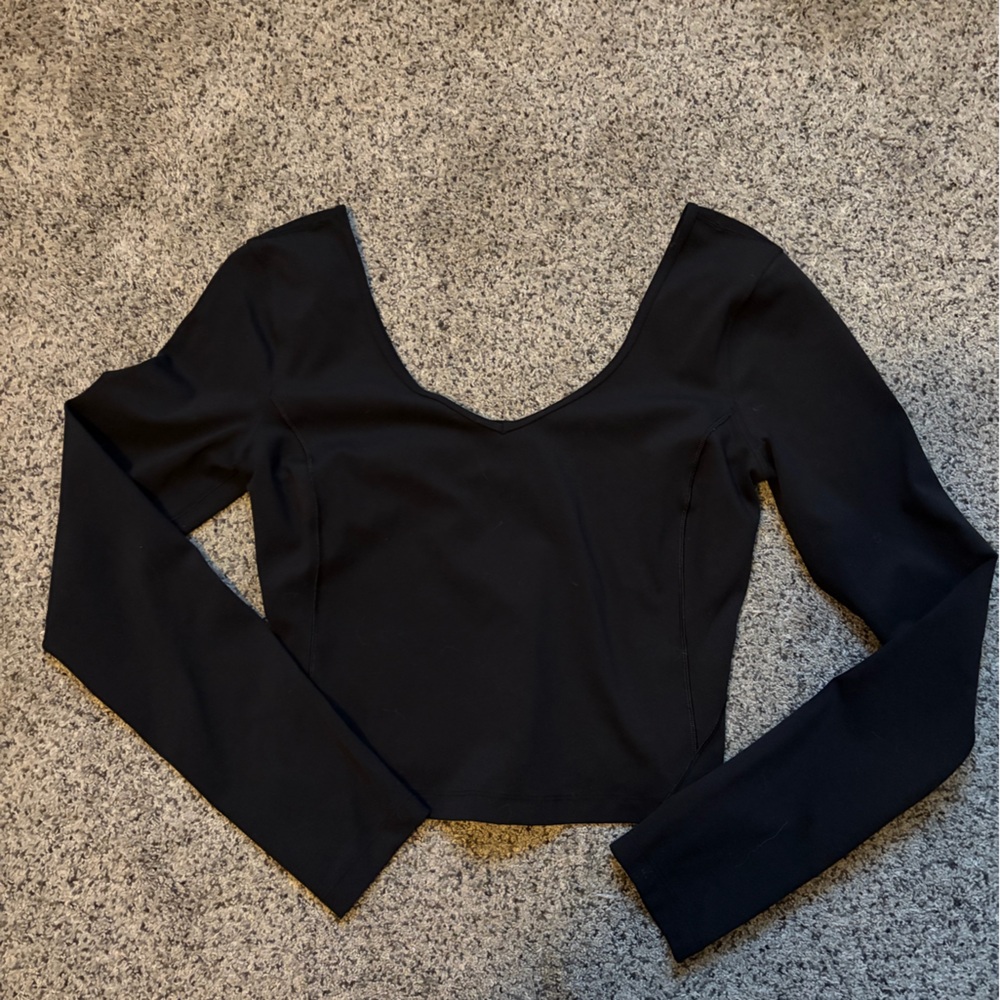 Lululemon Black Long Sleeve